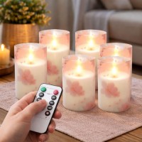 3pcs LED Flameless Candles Set with Remote Control
