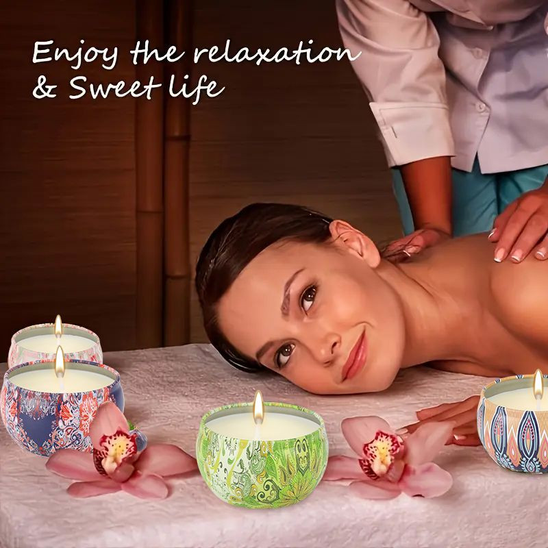 Wholesale 12pcs 2.2oz Natural Soy Wax Scented Candles – Essential Oil Aromatherapy Gift Set for Women