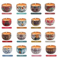 16 Pack Scented Candles Gift for Women Home Decor Party Candles