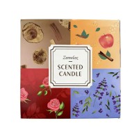 Scented Candles, 4 Pack Soy Wax Candle Gift Set Birthday Gifts for Women, Party Favors Decoration