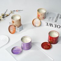 Scented Candles, 4 Pack Soy Wax Candle Gift Set Birthday Gifts for Women, Party Favors Decoration