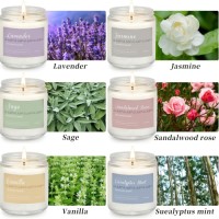Wholesale 6-Pack Scented Candles Gift Set 300 Hours Long Burning Aromatherapy Candles