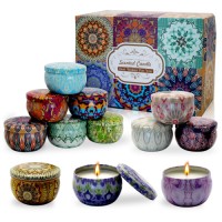 Wholesale 12PCS Soy Wax Scented Candles Set - Essential Oil Candles Gift for Women