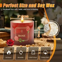 Wholesale 4-Pack Natural Soy Wax Scented Jar Candles – Extra Long Burn Time Aromatherapy Gift Set for Mothers Day, Bir