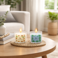 12-Scent Scented Candle Set | Floral Fruity Fragrances, Soy Wax