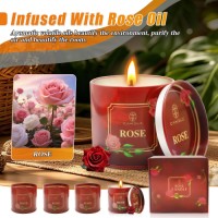 Wholesale 4-Pack Natural Soy Wax Scented Jar Candles – Extra Long Burn Time Aromatherapy Gift Set for Mothers Day, Bir