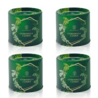Wholesale 4pack Citronella Candles Outdoor Anti Mosquito In Patio Garden for summer