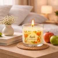 12-Scent Scented Candle Set | Floral Fruity Fragrances, Soy Wax