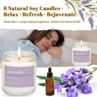 Wholesale 6-Pack Scented Candles Gift Set 300 Hours Long Burning Aromatherapy Candles
