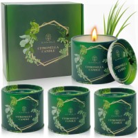 Wholesale 4pack Citronella Candles Outdoor Anti Mosquito In Patio Garden for summer