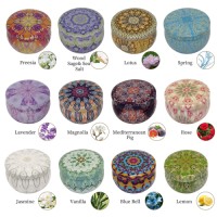 Wholesale 12PCS Soy Wax Scented Candles Set - Essential Oil Candles Gift for Women